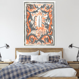 Toile Ex libris de Carel Lion Cachet