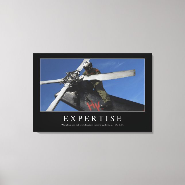 Toile Expertise : Citation Inspirationnelle (Recto)