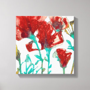 Toile Expression II de fleur