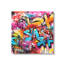 Expression urbaine : Graffiti Art Canvas