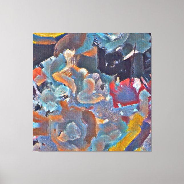 Toile Expressionisme abstrait (Recto)