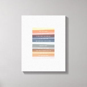 Toile Extraordinaire Grace Lyrique Colorful Canvas Art