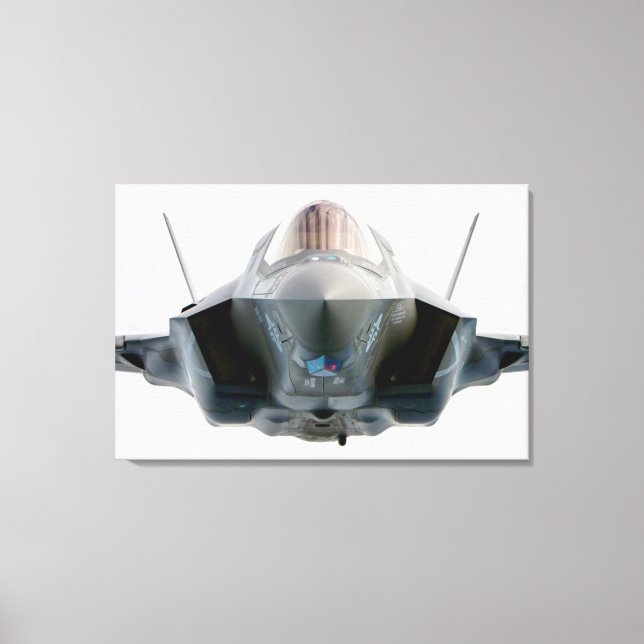 Toile F-35B ÉCLAIRAGE II 24x36 (Recto)