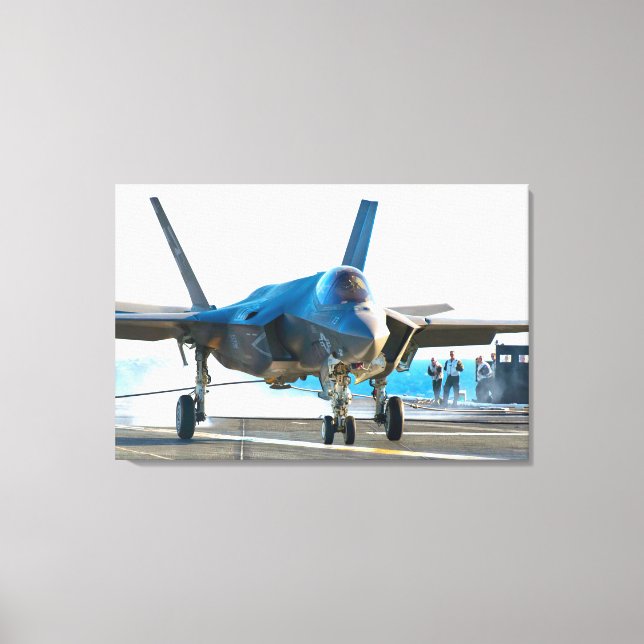 Toile F-35C LIGHTNING II 24x36 (Recto)