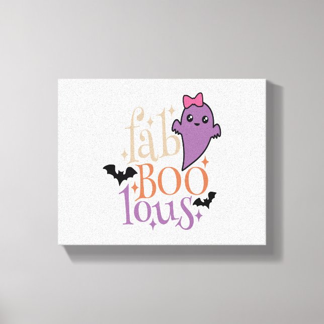 Toile Fa BOO Lous Fa BOO Lous Halloween Ghost (Recto)