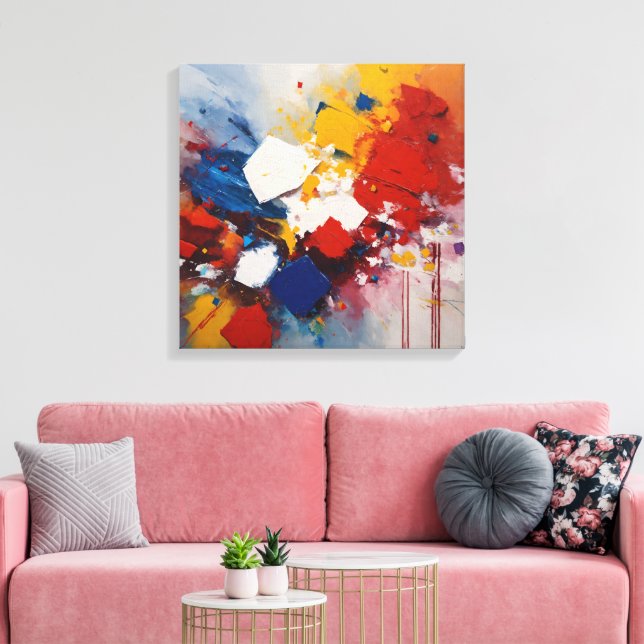 Toile Fabriqué pour vos murs : Collection Art & Canvas (Insitu(Salon))