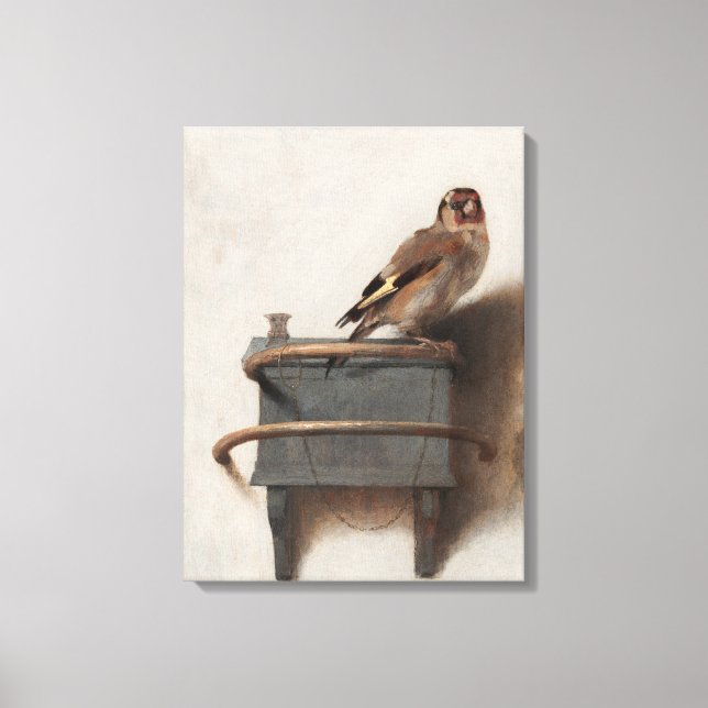 Toile Fabritius The Goldfinch Peinture Art Imprimer (Recto)