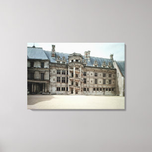 Toile Façade du sud-est de l'aile de Francois I