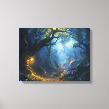 Fae Imaginaire Forest Night Scene