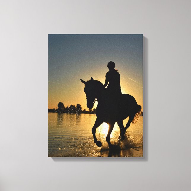 Toile Faire du cheval autour (Recto)