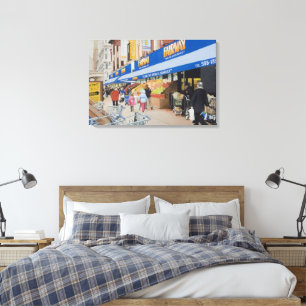 Toile Fairway Market NYC Canvas