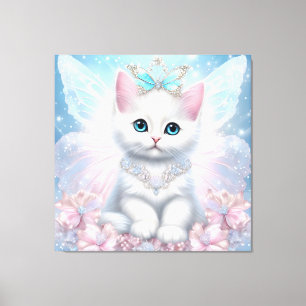 Toile Fairy Princess Kitten