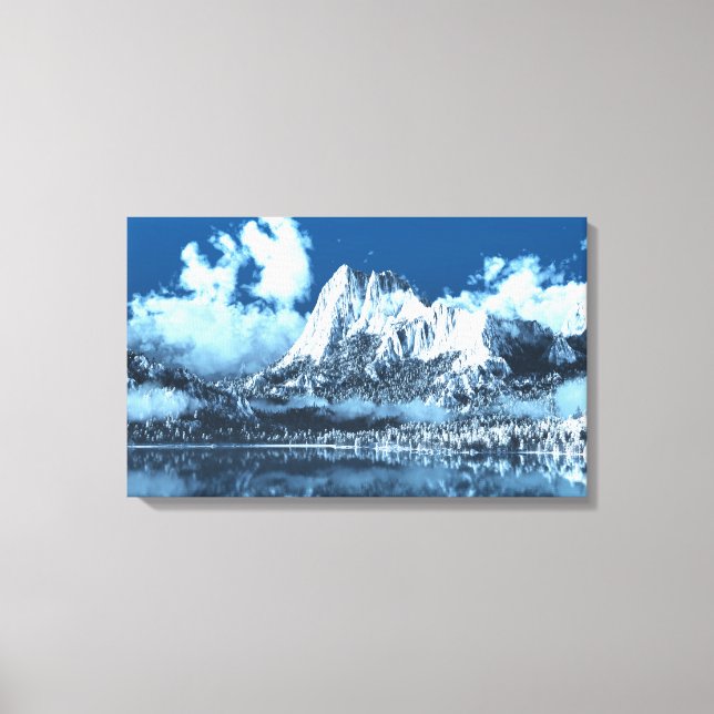 Toile Falaises d'hiver (Triptych) (Recto)
