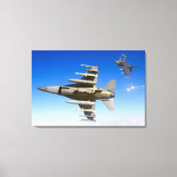 FALCON DE COMBAT F-16C 24x36