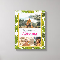 Famille hawaïenne Vacances Feuilles tropicaux Phot