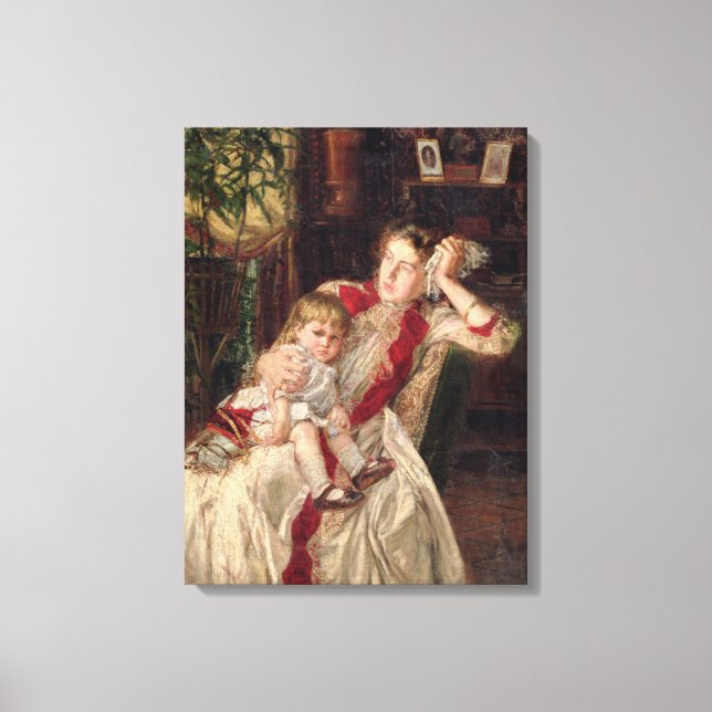 Toile Family Quarrel, 1890 (Recto)