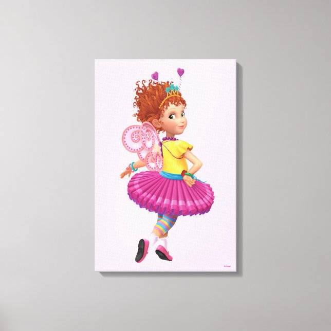 Toile Fancy Nancy | La fantaisie dans tous les sens (Recto)