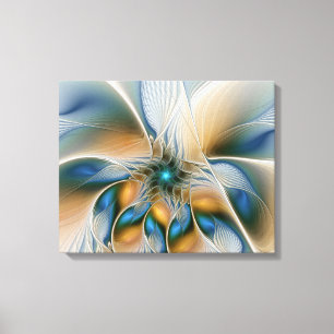 Toile Fantaisie Abstraite et Flottante d'Art Fractal ave