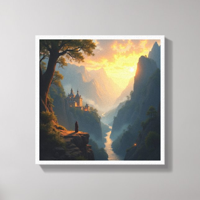 Toile Fantasy Landscape Digital Wall Paintings (Recto)