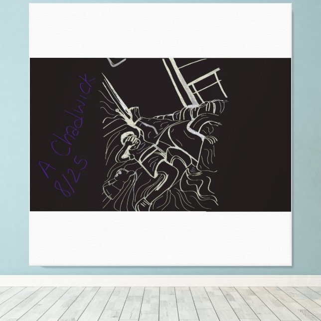 Toile Father and Son  (Insitu (Plancher de Bois))