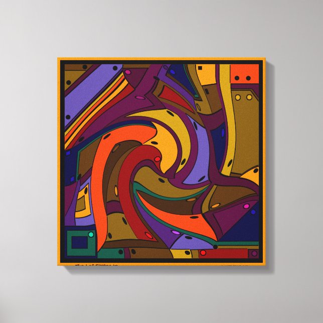 Toile Fatigué de s'intégrer - Je dois juste être moi (Recto)