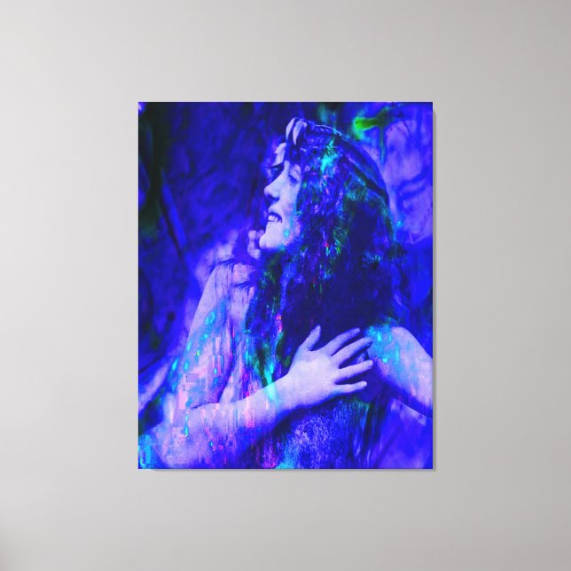 Toile Fée bleue (Recto)