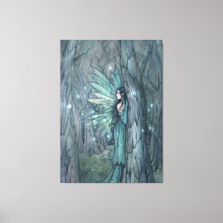 Toile Fée de la forêt foncée Mystique Imaginaire Art