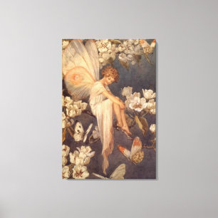 Toile Fée en fleurs