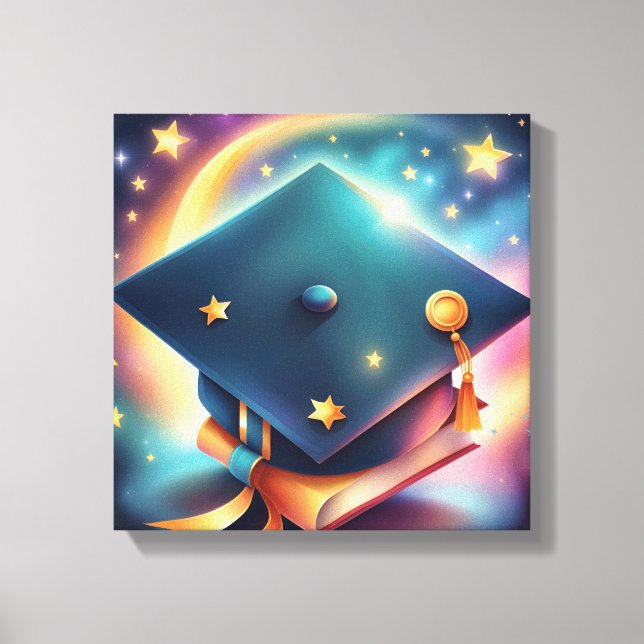 Toile Félicitations pour votre baccalauréat (Recto)