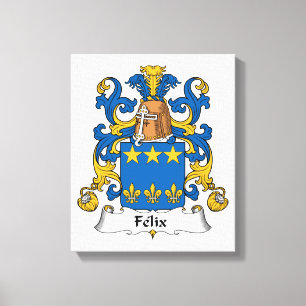 Toile Felix Family Crest