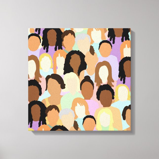 Toile Femme | ART NUMÉRIQUE (Recto)