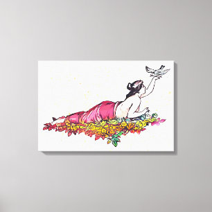 Toile Femme inclinable