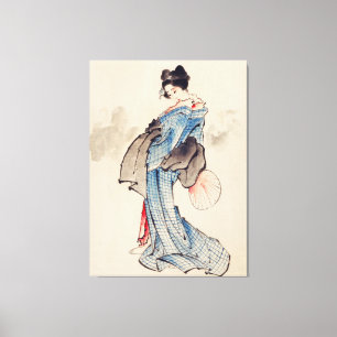Toile Femme, Portrait De Pleine Longueur