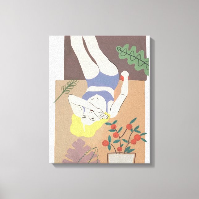 Toile Femme qui ment (Recto)
