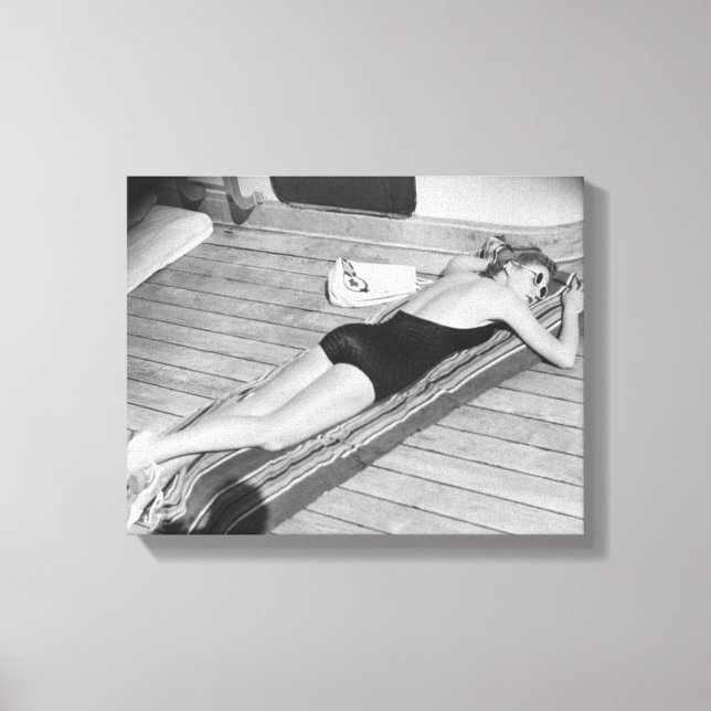 Toile Femme Sun Tanning (Recto)