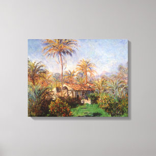 Toile Ferme de petit pays à Bordighera de Claude Monet
