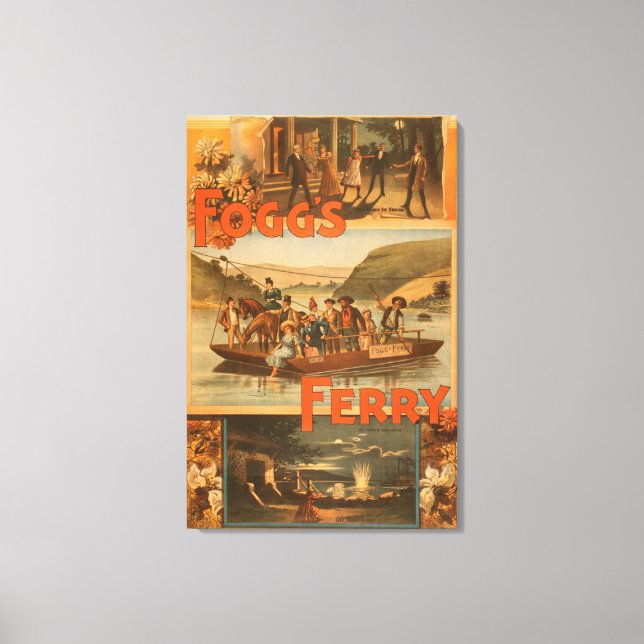 Toile Ferry de Fogg par Chas. E. Callahan Theater (Recto)