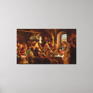 Toile Fête des Mariages de Boyar par Konstantin Makovsk
