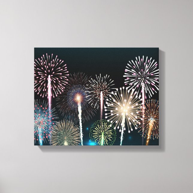 Toile Feu de nuit (Recto)