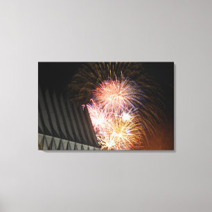 Toile Feu explosé