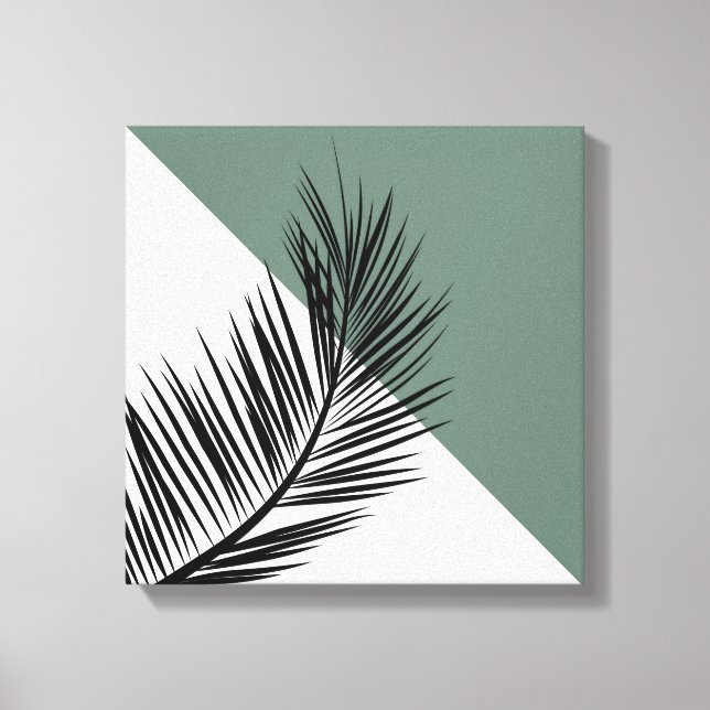 Toile Feuille de palme (Recto)