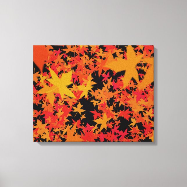 Toile Feuilles (Recto)