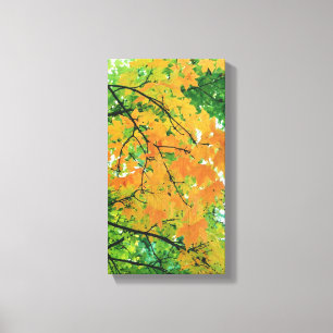 Toile Feuilles d'automne
