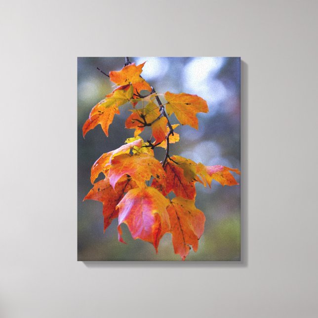 Toile Feuilles d'automne (Recto)