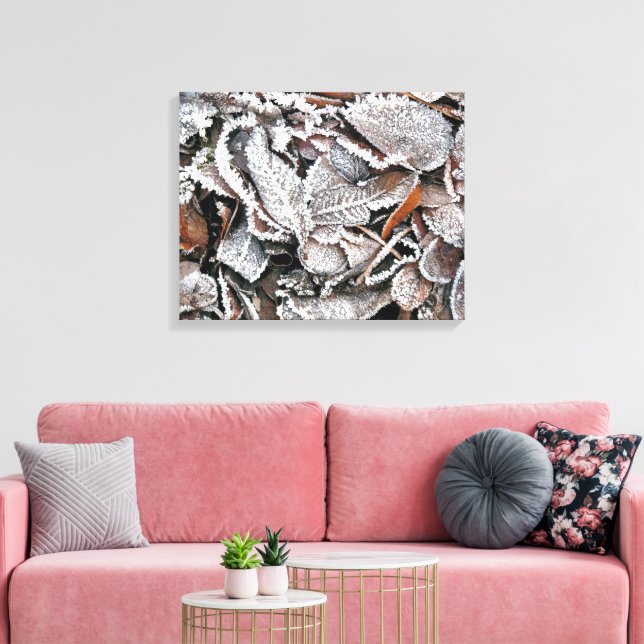 TOILE FEUILLES HIVER (Insitu(Salon))