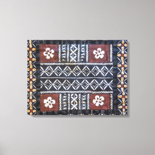 Toile Fidji Tapa Imprimé Toile Enveloppée