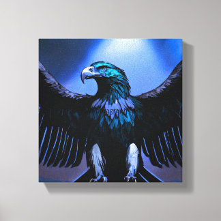 Toile Fierce Crystal Eagle – Wild Spirit Canvas Art