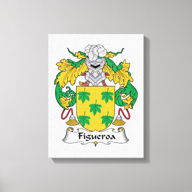 Toile Figueroa Family Crest (Recto)