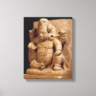 Toile Figure de Siva comme Vamana, maharashtra de Mansar