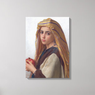 Toile Fille à la grenade de Bouguereau